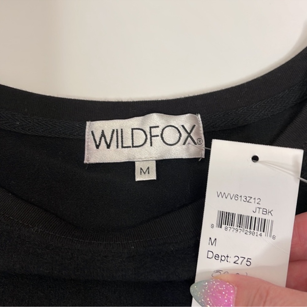 Wildfox Black naughty and nice sweatshirt - Picture 8 of 10
